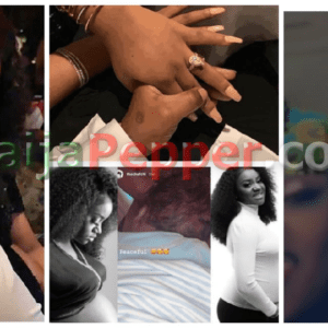 "My Gist Partner" – Davido hopes to welcome a baby as Chioma once more shows signs of pregnancy, and I love you my dear wife (photos) - NaijaPepper