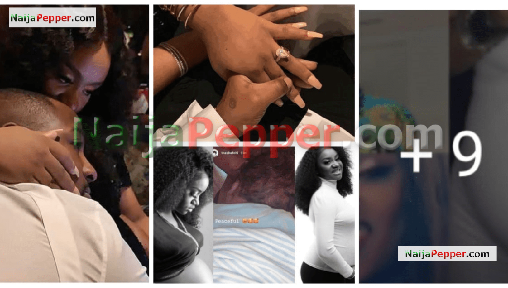 "My Gist Partner" – Davido hopes to welcome a baby as Chioma once more shows signs of pregnancy, and I love you my dear wife (photos) - NaijaPepper