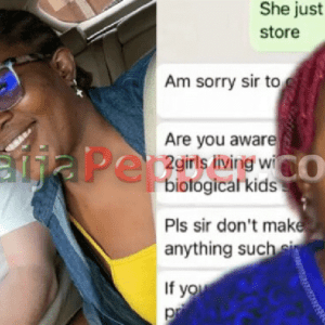 Woman reveals messages her female best friend sent to her oyinbo husband with the caption, "See wetin bestie send to my husband." - NaijaPepper